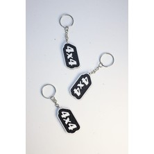 Jetniva 2 Adet - 4x4 Araba Anahtarlığı