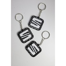 Jetniva 2 Adet - Seat Araba Anahtarlığı V2