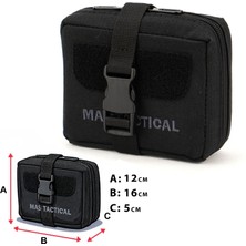 Mas Tactical® Sağlık Çantası Siyah Küçük Gen2