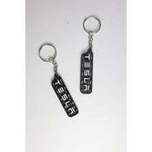 Jetniva 2 Adet - Tesla Araba Anahtarlığı V3