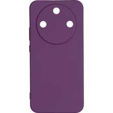 Tılsım Tekno Honor Magic 8 Lite 5g Kılıf Zore Biye Silikon - Mor