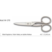 Zenvia Europe Kalın Nakış Makası Süper Kalite No:4.5 11,43 cm ZNV2025