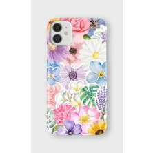 Lelia iPhone 11 Uyumlu Baskılı Şeffaf Telefon Kılıfı | Koleksiyon: Floraluxe Botanica