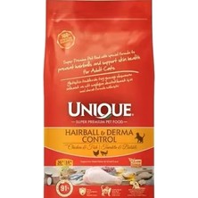 Unique Hairball & Derma Control Tavuklu ve Balıklı 1,5 kg Yetişkin Kedi Maması