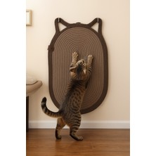 Zenvia Mikopet Dekoratif Kedi Kulaklı Tırmalama Paspası ZNV2025