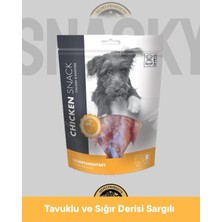 M-Pets Chicken & Rawhide - Tavuklu & Sığır Derili Köpek Ödül Maması 160 gr