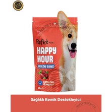 Reflex Plus Happy Hour Healty Bones - Sağlıklı Kemikler İçin Destekleyici Köpek Ödül Maması 60 gr