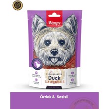 Wanpy Ördek Etli Sosis Köpek Ödül Maması 100 gr