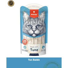 Wanpy Ton Balık Krema Kedi Ödül Maması 25x14 gr