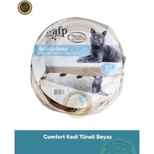 AFP Classic Comfort Kedi Tüneli Beyaz 25x25x150 cm