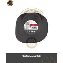 M-Pets Plastik Kedi ve Köpek Mama Kabı Küçük Boy 200 ml