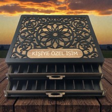 Ecce Çekmeceli 2 Katlı 20 Li Tesbih Kutusu