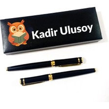 Hediye Vakti Kişiye Özel Isimli Dolma Kalem (Içi Boş) ve Roller Kalem Seti – Şık Kutulu Premium Hediye