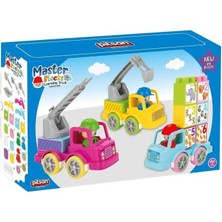Kiddico Toys Master Bloklar Eğitici Kamyon