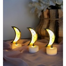 Giftmoda Mini Ay Gece Lambası 3'lü