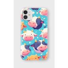 Lelia iPhone 11 Uyumlu Baskılı Şeffaf Telefon Kılıfı | Koleksiyon: Cute Animals