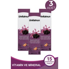 Umkaimun 15 Efervesan Tablet 3 Adet