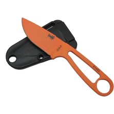 Zenvia Izula Esee 51455ORG Turuncu Kamp Bıçağı 16 cm - Komple Metal, Plastik Kılıflı ZNV2025