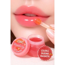 Ushas Çilekli Nemlendirici Dudak Maskesi