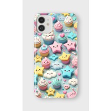 Lelia iPhone 11 Uyumlu Baskılı Şeffaf Telefon Kılıfı | Koleksiyon: Kawaiimilk Dreamies