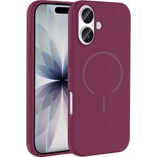 Nezih Case iPhone 17 Uyumlu Kadife Iç Yüzeyli Magsafe Sarj Özellikli Şık Kapak