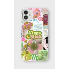 Lelia iPhone 11 Uyumlu Baskılı Şeffaf Telefon Kılıfı | Koleksiyon: Zodiacmuse Celestia