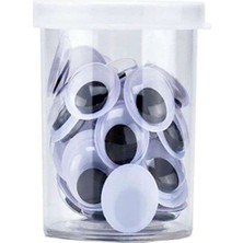 Puti Oynar Göz 12MM - 5 Adet