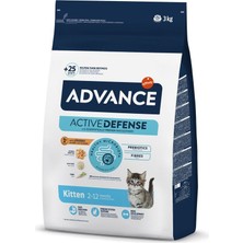 Advance Kitten Tavuklu  Yavru Kedi Maması 3 kg