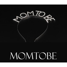 Zenvia Kristal Taşlı Gümüş Renk Mom To Be Tacı Anne Tacı ZNV2025