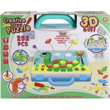 Kiddico Toys Yaratıcı Vidalama Oyunu - Pilli Matkap 252 Parça