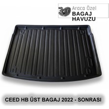 Elorcar Kıa Ceed Hb Üst 2022 - Sonrası 3D Bagaj Havuzu