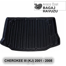 Elorcar Jeep Cherokee Iıı (Kj) 2001 - 2008 3D Bagaj Havuzu