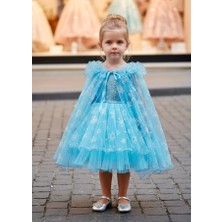 Miaras Kız Çocuk Elsa Abiye Köstüm