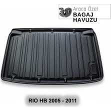 Elorcar Kıa Rıo Hb 2005 - 2011 3D Bagaj Havuzu