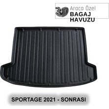 Elorcar Kıa Sportage  2022 - Sonrası 3D Bagaj Havuzu