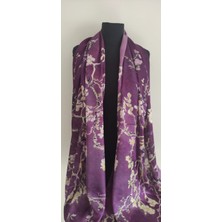 Hera Mağaza Ipek Şal (Van Gogh Badem Ağacı Desenli)