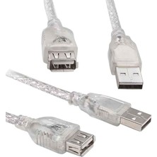 Ayt Powermaster PM-18806 Şeffaf 10 Metre USB 2.0 Uzatma Kablosu