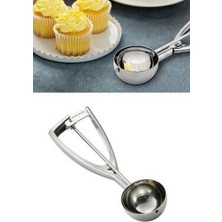 Selfbuysell Metal  Dondurma - Kurabiye Kaşık (5324)