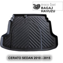 Elorcar Kıa Cerato Sedan 2010 - 2015 3D Bagaj Havuzu