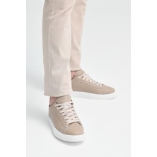 Tonny Black Erkek Bej Poli Taban Bağcıklı Günlük Spor Ayakkabı