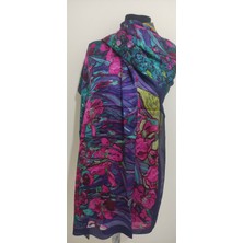 Hera Mağaza Van Gogh Irisler(Zambaklar) Tablolu Ipek Şal