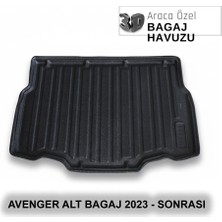 Elorcar Jeep Avenger Alt Bagaj 2023 - Sonrası 3D Bagaj Havuzu