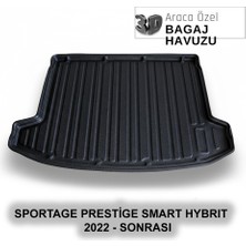 Elorcar Kıa Sportage Prestige Smart Hybrıt 2022 - Sonrası 3D Bagaj Havuzu