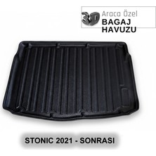 Elorcar Kıa Stonıc 2021 - Sonrası 3D Bagaj Havuzu
