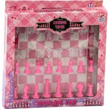 Selfbuysell Satranç Takımı - Pembe (5324)