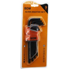 Selfbuysell 9 Pcs Siyah Uzun - Yıldız Alyan T-10-15-20-25-27-30-40-45-50 (5324)