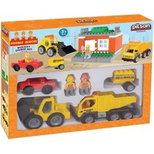 Kiddico Toys Tekerlekli Kepçeli Dozer Seti