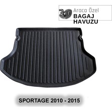 Elorcar Kıa Sportage 2010 - 2015 3D Bagaj Havuzu