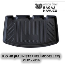 Elorcar Kıa Rıo Hb (Kalın Stepneli Modeller)   2012 - 2016 3D Bagaj Havuzu