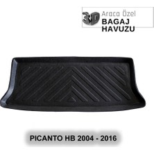 Elorcar Kıa Pıcanto   2004 - 2016 3D Bagaj Havuzu